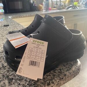 Black Crocs Clog Crush